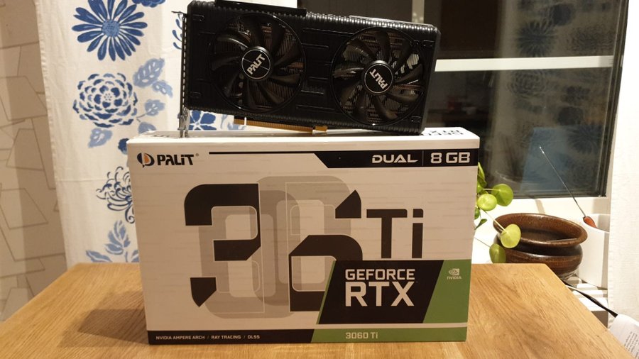 Palit GeForce RTX 3060 Ti Dual Grafikkort GPU