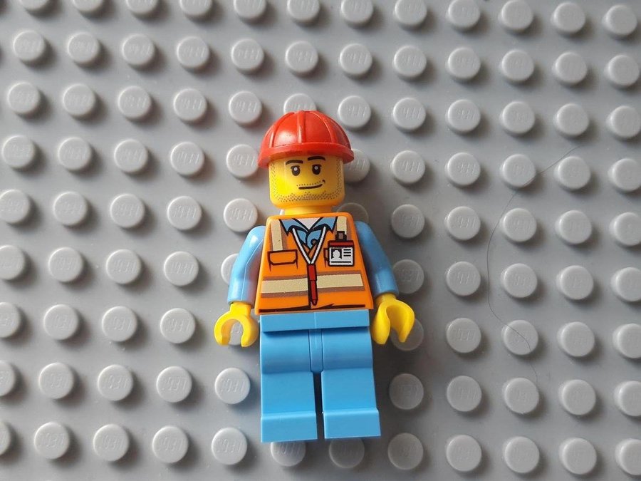LEGO Minifigur Town City Airport air050 Airport Worker