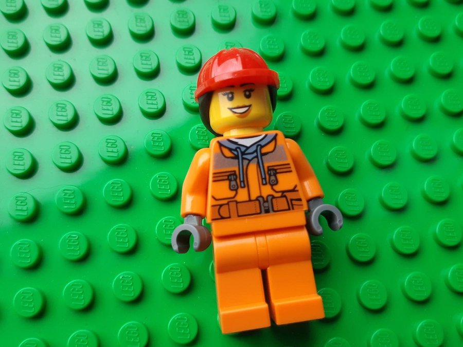 LEGO Minifigur Town City Construction cty0528 Construction Worker