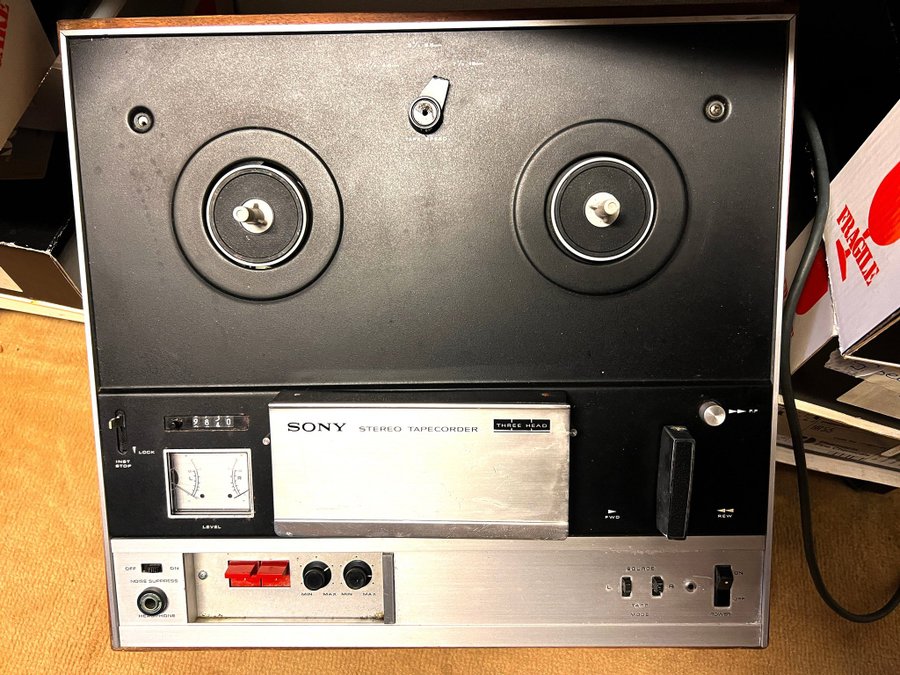 Sony Stereo rullbandspelare, three head, vintage