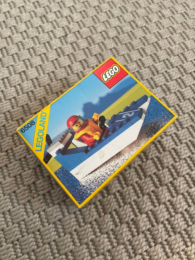 Lego 6508 båt - helt ny retro i originalförpackning