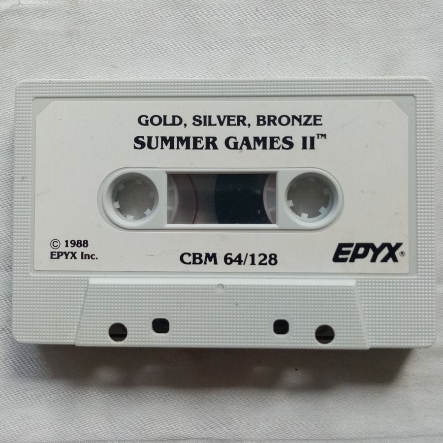 Gold Silver Bronze (US Gold - Epyx) - Lös Tape - Commodore 64 / C64 Spel