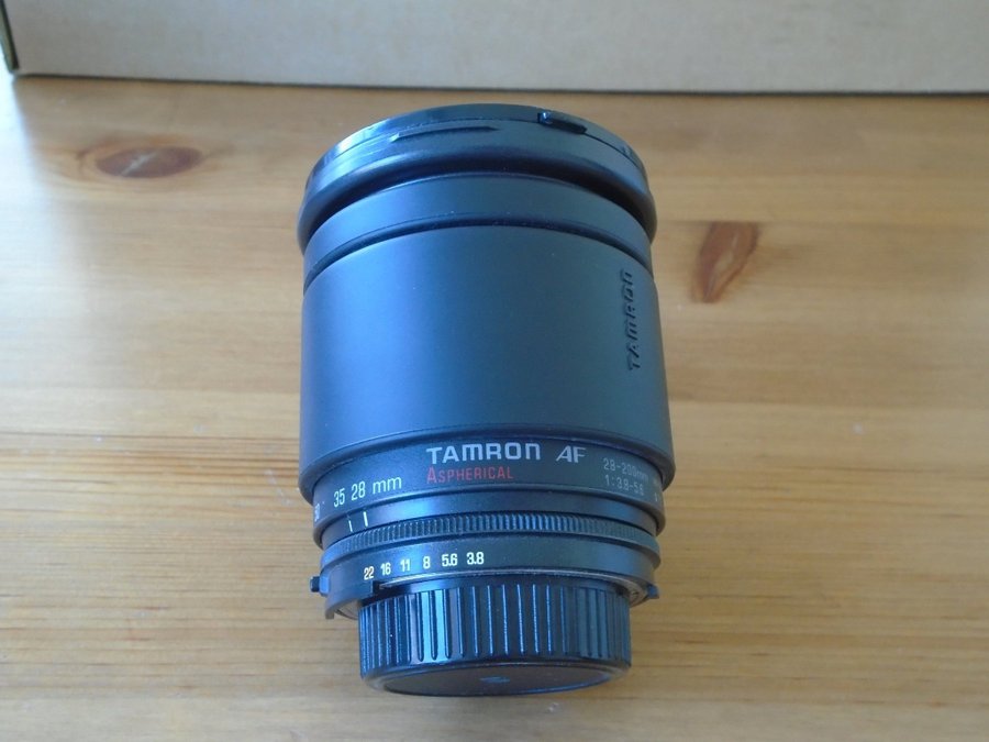 Tamron AF 28-200mm F/3.8-5.6 Aspherical Objektiv för Nikon