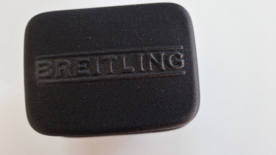 Breitling snyggt resefodral i svart