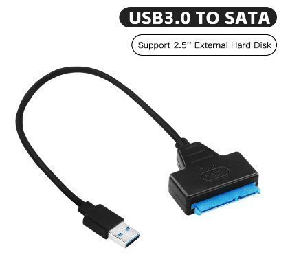 USB 3.0 till SATA-kabel USB till SATA III-drivrutinskabel