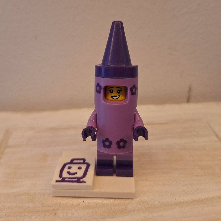 LEGO Movie 2 Crayon girl gubbe