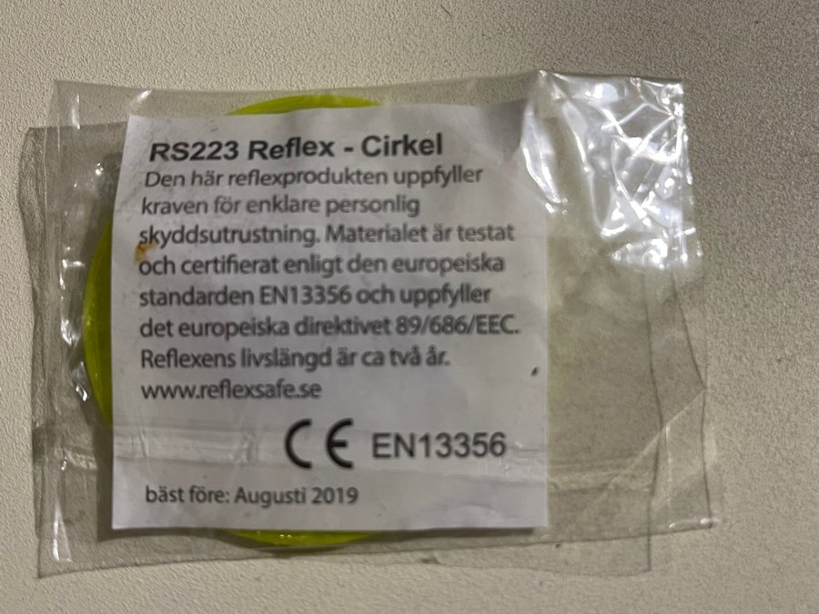 Mjuk Reflex Cirkel med tryck