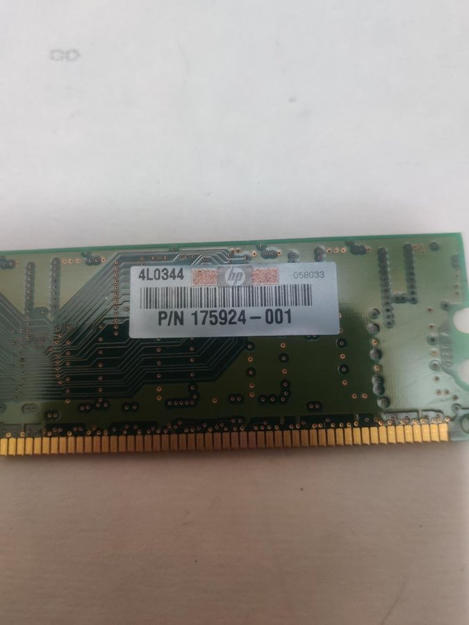 175924-001 HP 256MB DDR SDRAM Memory