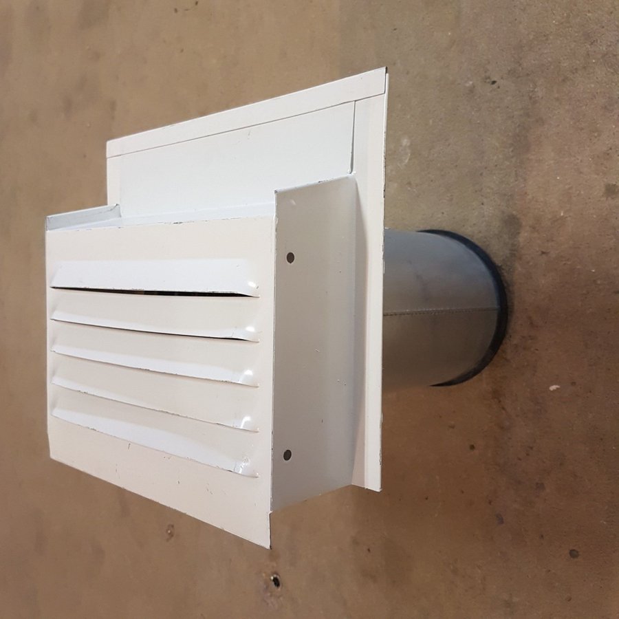 VÄGGVENTIL med Spirorör 160mm FLÄKTWOODS Ventilation