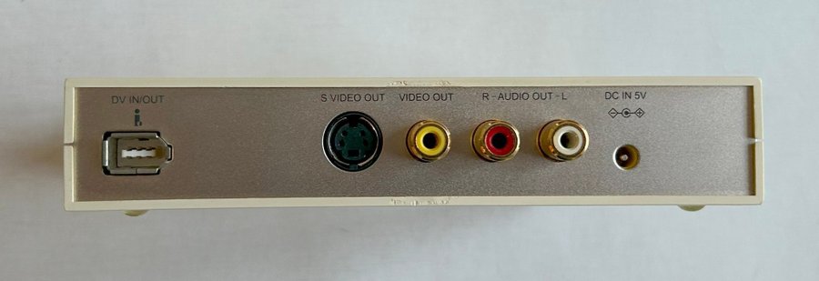 Canopus ADVC-110 - D8, Hi8, 8, VHS - TBC