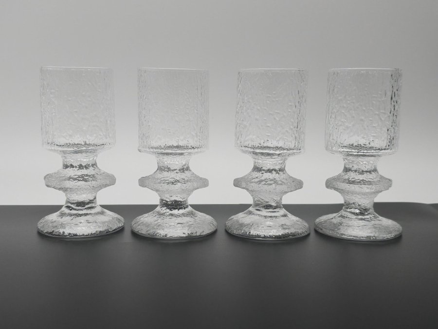 Iittala Senator / Festivo snapsglas starkvinsglas design Timo Sarpaneva Glas