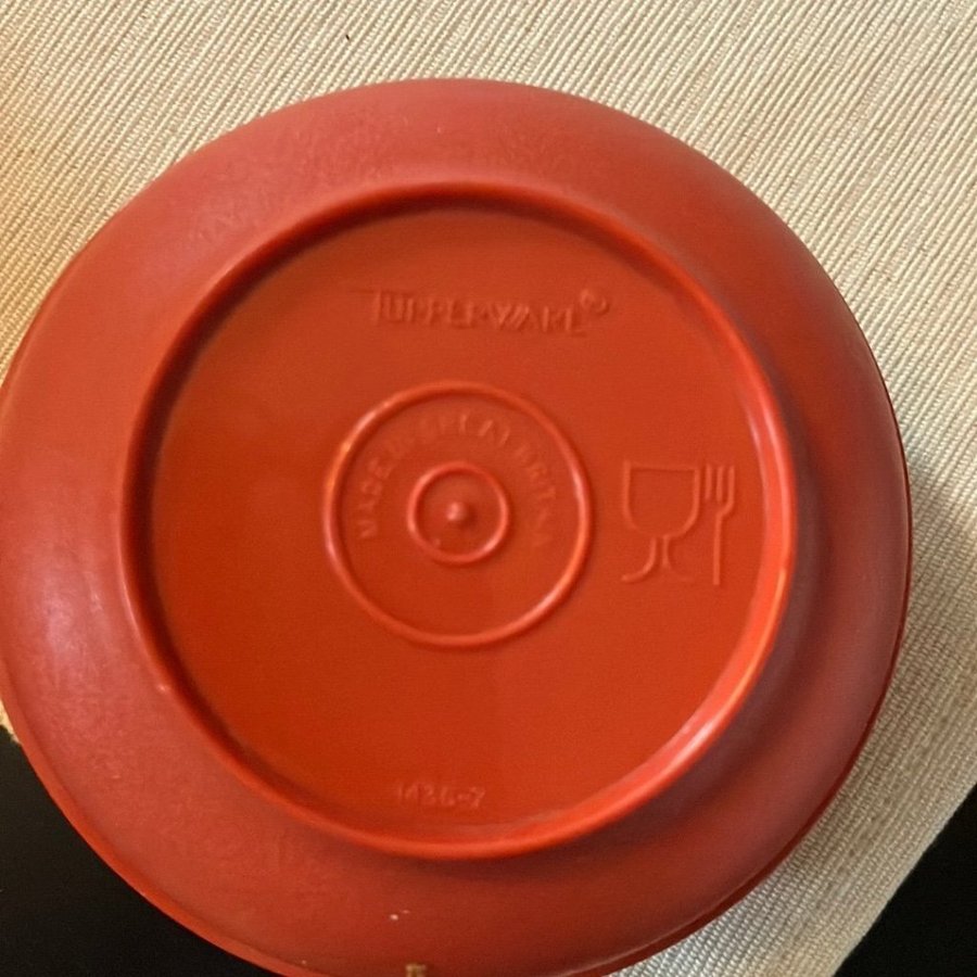 Tupperware burk