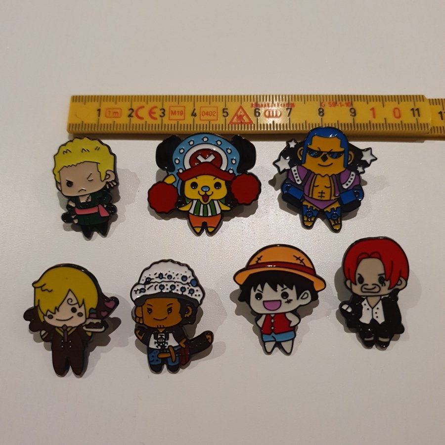 7st One Piece Pins