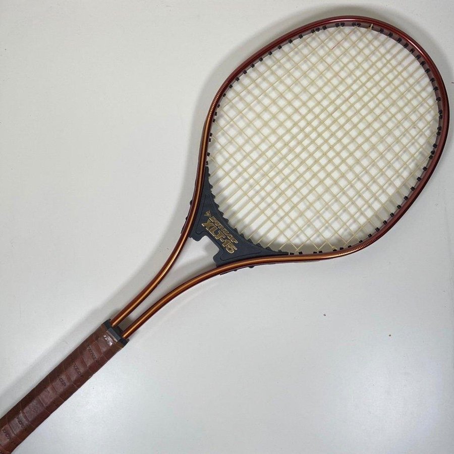 Vintage 1970-talet Dunlop XLT-15 Tennisracket  aluminum ram Tennis racquet