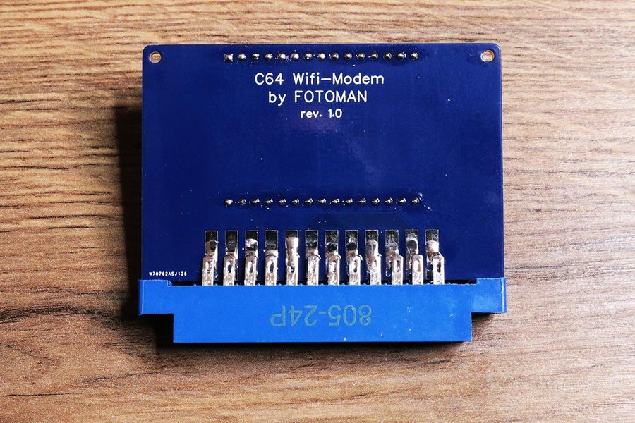 Commodore 64 WIFI modem ! Userport BBS C64 C128 internet ESP8266