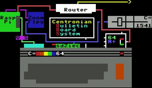 Commodore 64 WIFI modem ! Userport BBS C64 C128 internet ESP8266