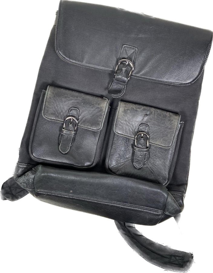 Deadwood ryggsäck Lucas Leather/canvass backpack