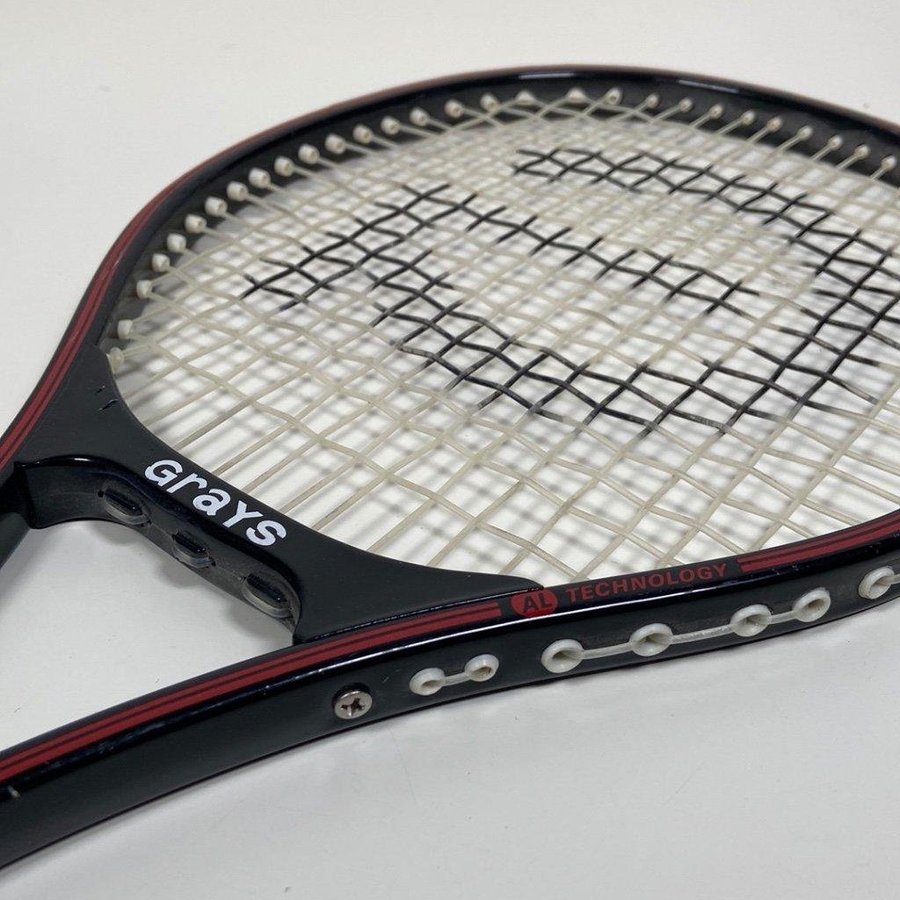 Vintage Grays Turbo squash Tennisracket med AL Technology racquet