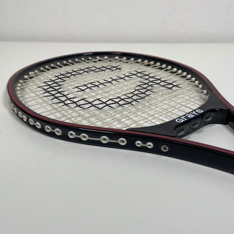 Vintage Grays Turbo squash Tennisracket med AL Technology racquet