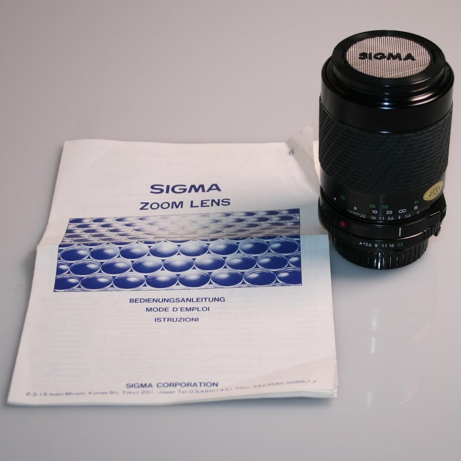 Sigma Zoom 4-56 70-210mm