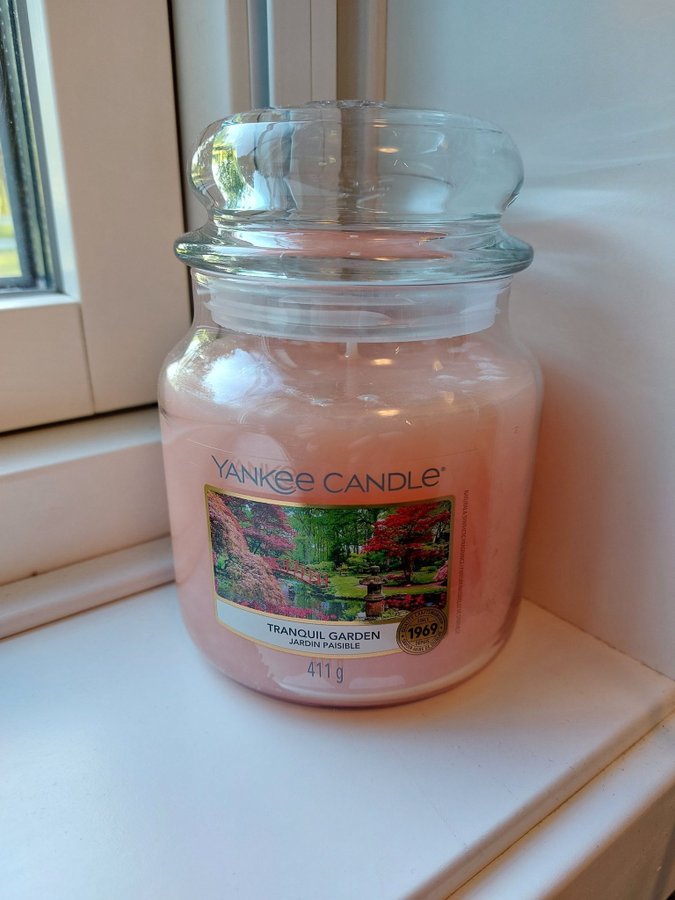 Yankee Candle Tranquil Garden medium jar - NYTT värde ca 350 kr