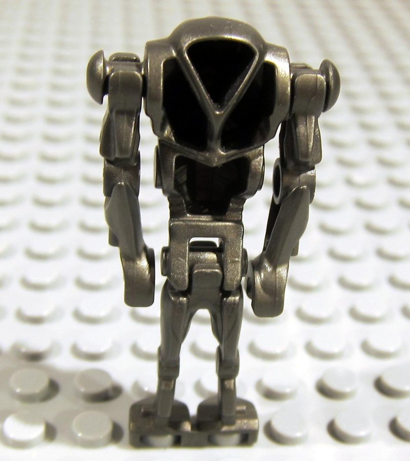 LEGO figur Star Wars Super Battle Droid Pearl Dark Gray sw0092