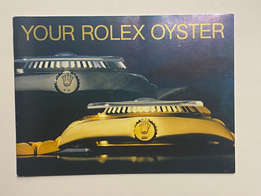 Rolex Your Oyster Perpetual 4/1989