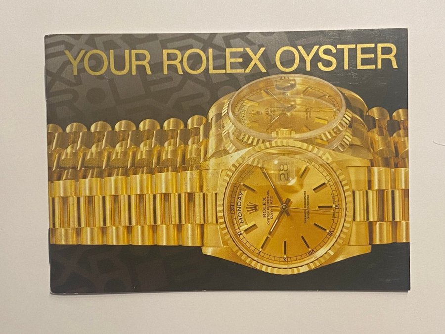 Rolex Your Oyster Perpetual 9/1999