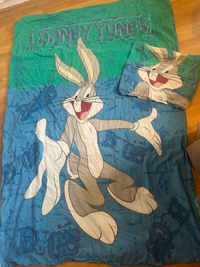 Looney Tunes - snurre sprätt - bäddset - retro