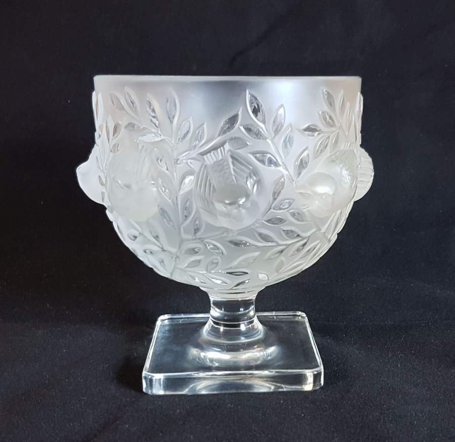 Glasskål René Lalique France Elizabeth