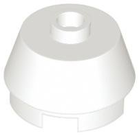 White Cone 2 x 2 Truncated - LEGO - 98100