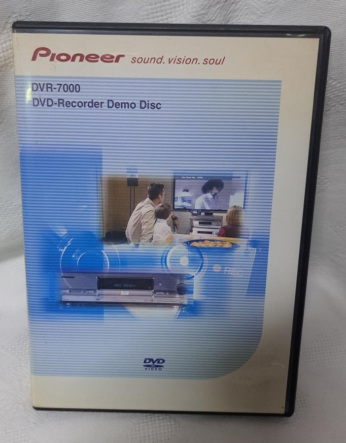 Pioneer dvr-7000 dvr-recorder promotion demo disc