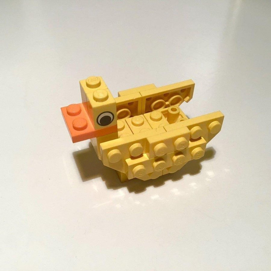 Lego Bygge Figur Anka Duck Båt
