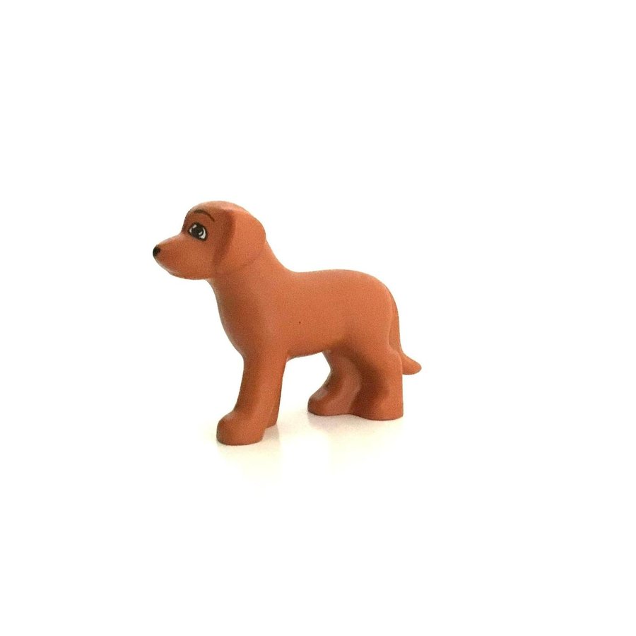 Lego Belville Brun Hund Djur figur minifigur gubbe