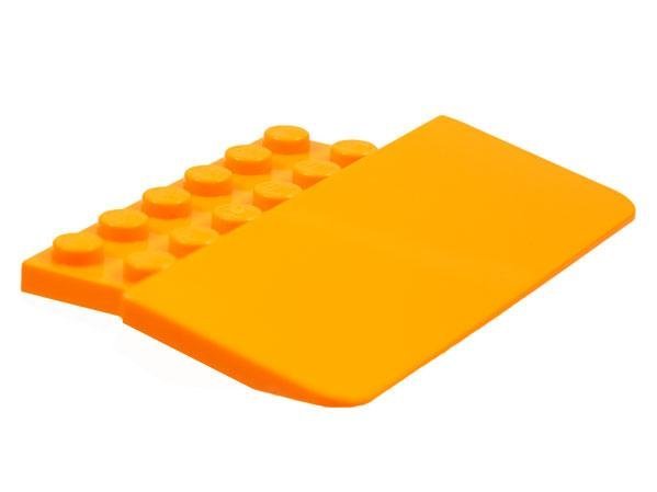 Orange Slope 5 x 8 x 2/3 with 12 Studs - LEGO - 75539