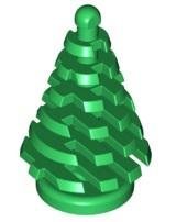 Green Plant Tree Pine Small 2 x 2 x 4 - LEGO - 2435