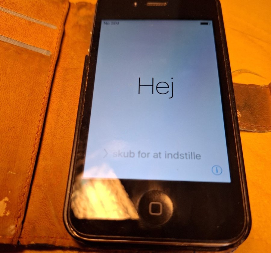 Fin iPhone 4S, IOS 9.6.3, med orginalkartong