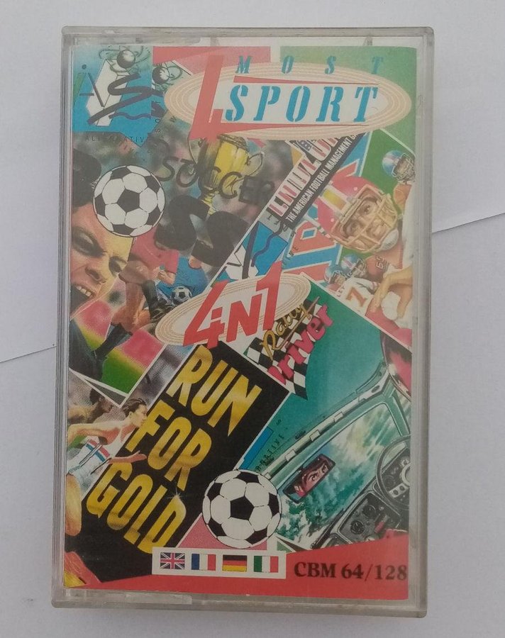 4 Most Sport (Alternative Software) - Commodore 64/C64 Spel