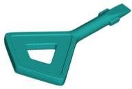 Dark Turquois Tile Remover Key with Diamond and Screwdriver Ends - LEGO - 78169