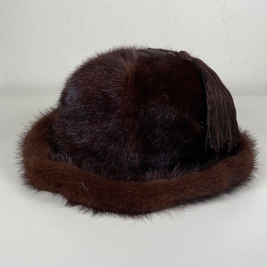 Vintage Pälsmössa Fur Hat