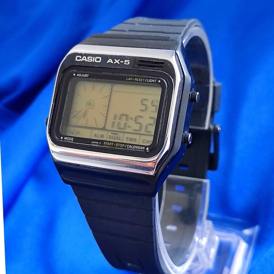 Casio AX-5 Digital Klocka the most rare of casio melody AX5 1980