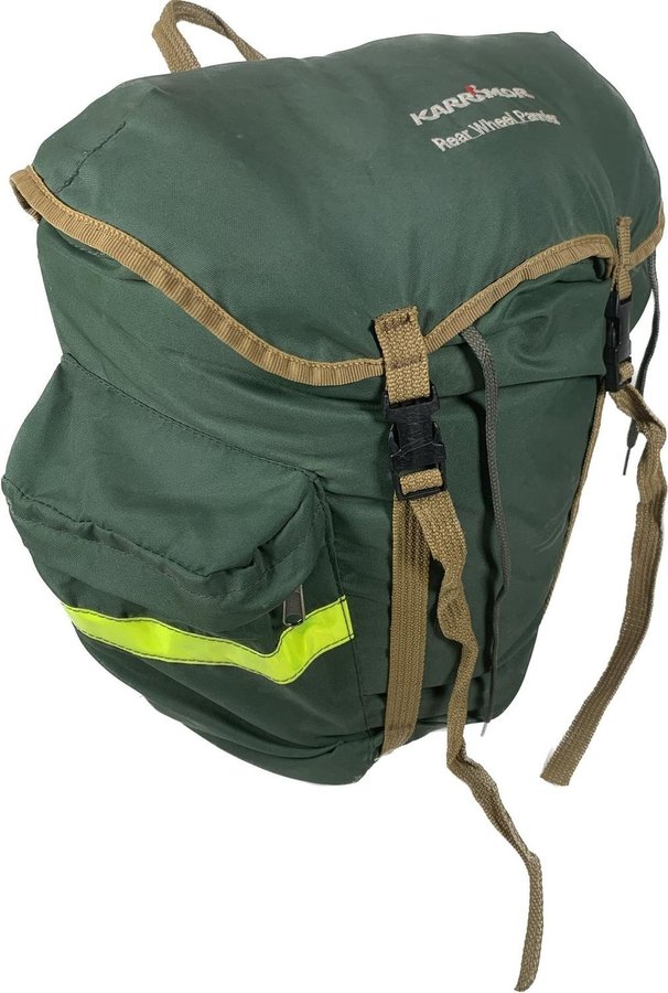 Ett Par Vintage Karrimor England Cykelväska för pakethållaren Bycycle Bag