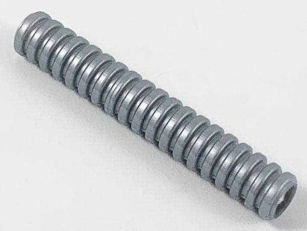 Flat Silver Hose Ribbed 7mm D 6L / 48cm - LEGO - 78c06