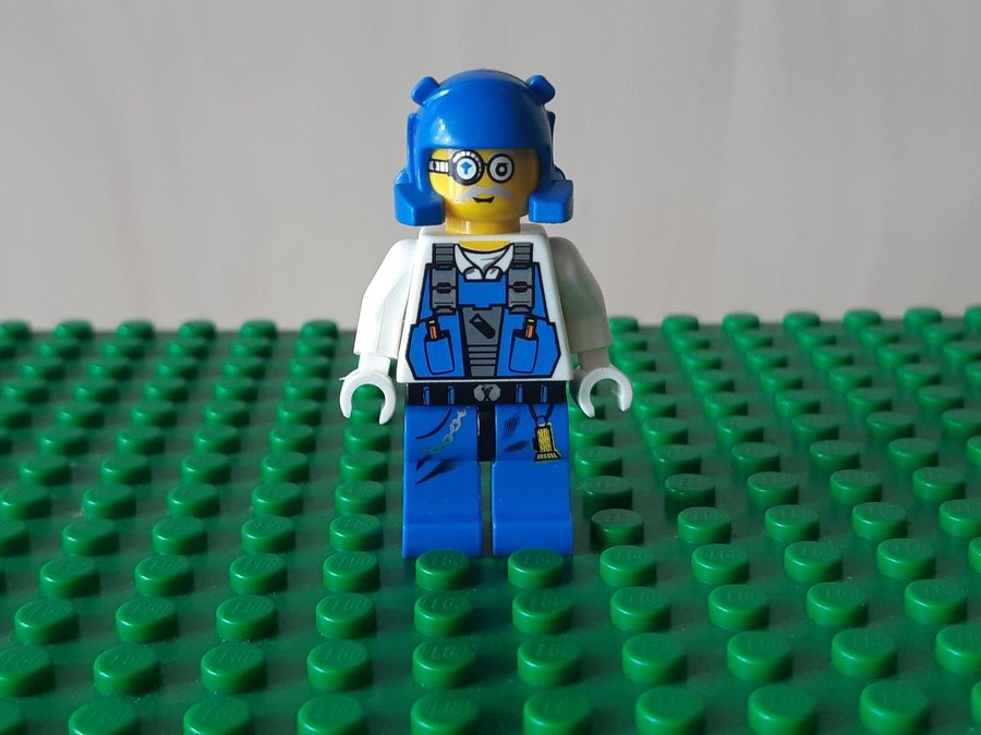 LEGO Minifigur pm007 Power Miner - Brains