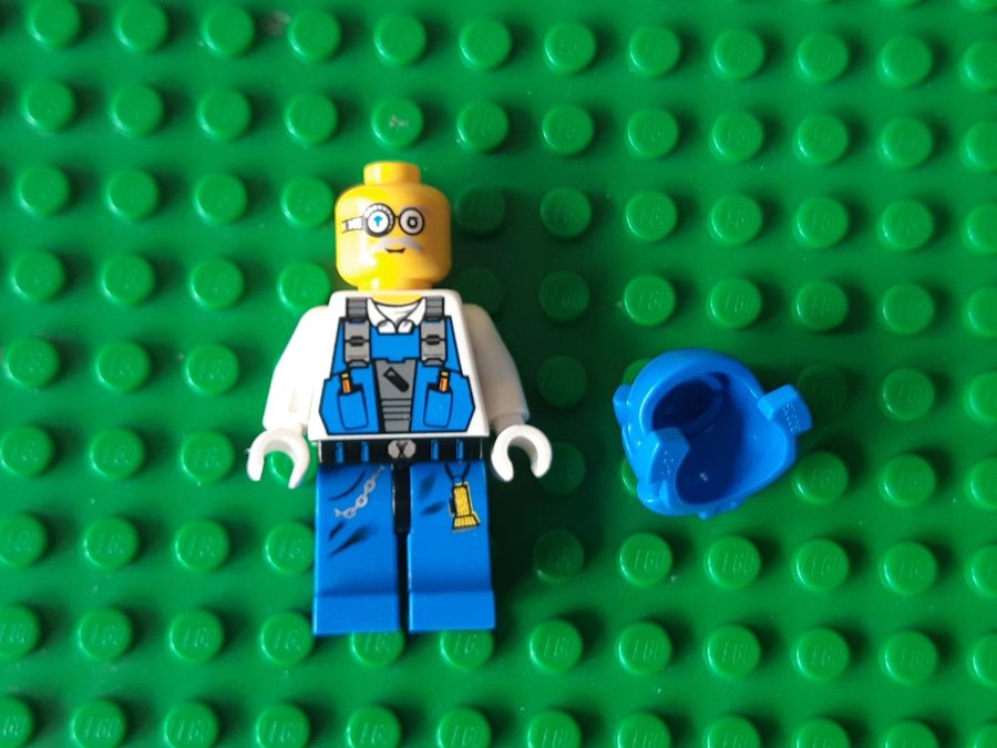 LEGO Minifigur pm007 Power Miner - Brains