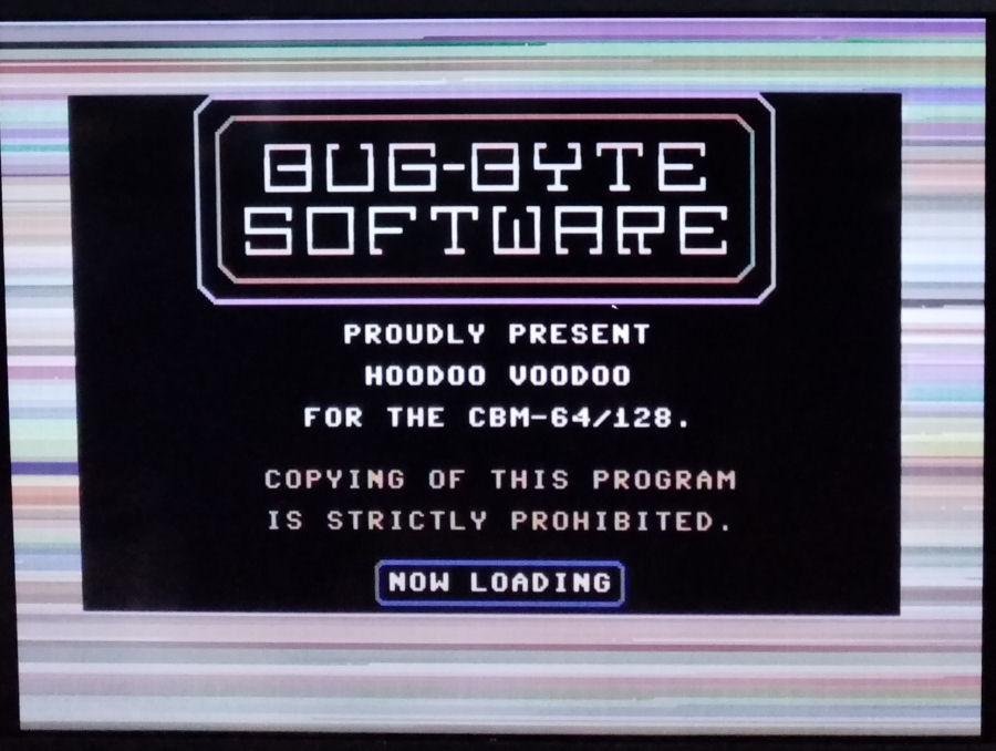 Hoodoo Voodoo (Bug-Byte) - Lös Tape - Kassett >TESTAD< - Commodore 64 Spel