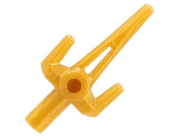 Pearl Gold Minifigure Weapon Sai - LEGO - 98139