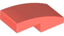 Coral Slope Curved 2 x 1 x 2/3 - LEGO - 11477