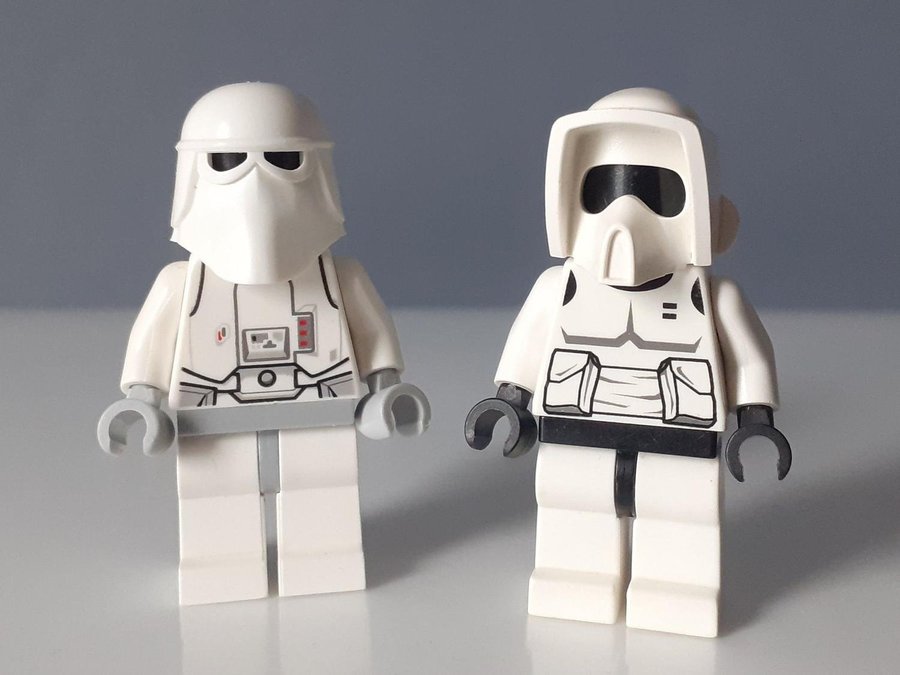 Lego Star Wars 2st Imperial troopers Snowtrooper + Scout trooper