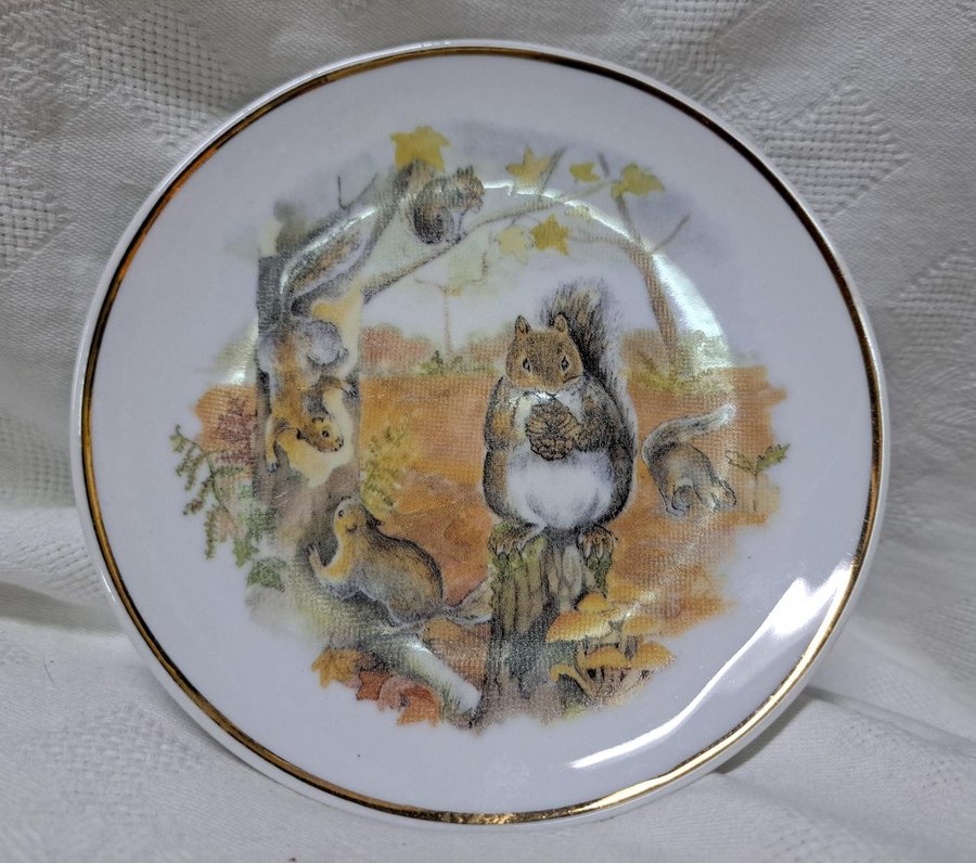 Porslinstallrik Porcelain plate Vista Alegre 1824 - Portugal Christmas Jul 2017